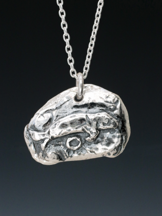 Selkie Silver Coin Necklace