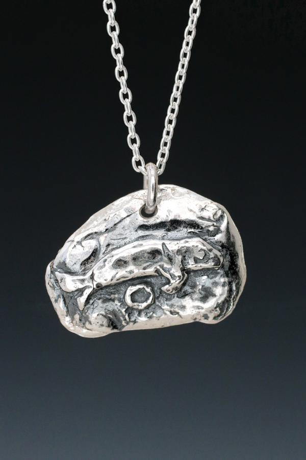 Selkie Silver Coin Necklace