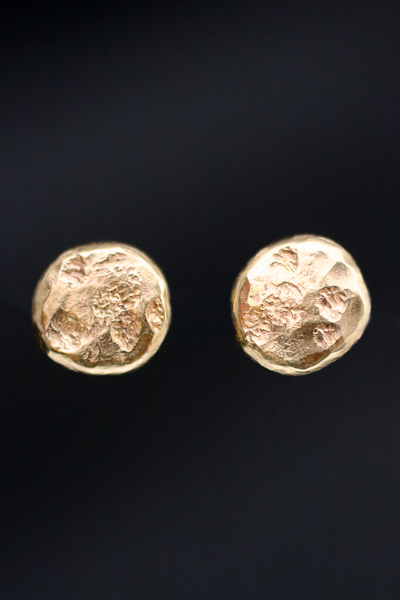 14k Yellow Gold Moon and Star Earrings TC620 | Joy Jewelers