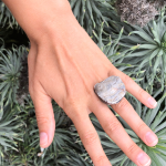 Silver Moonscape Ring