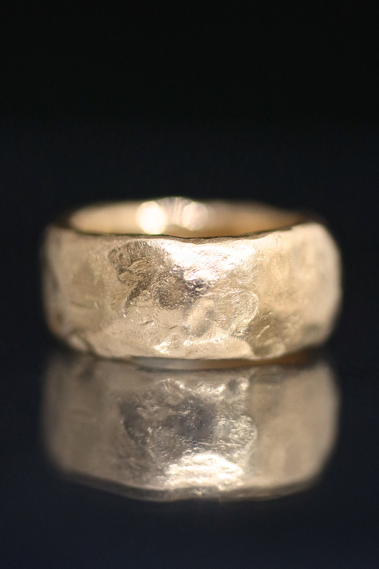 Sacred Serenity Gold Ring For Men