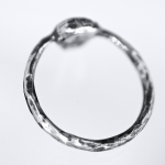 Silver Colonial Skull Ring