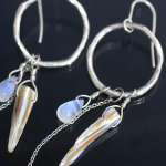 Silver Siren Earrings