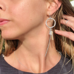 Silver Siren Earrings