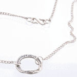 Fairy Ring Silver Necklace
