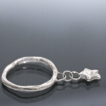 Silver Star Charm Ring