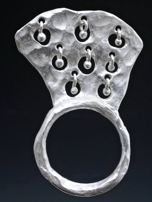 Spirit Caller Silver Ring