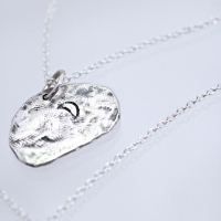 Selkie Silver Coin Necklace