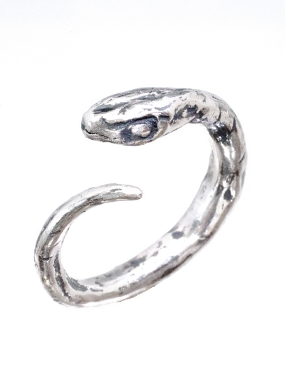 Ancient Silver Snake Ring