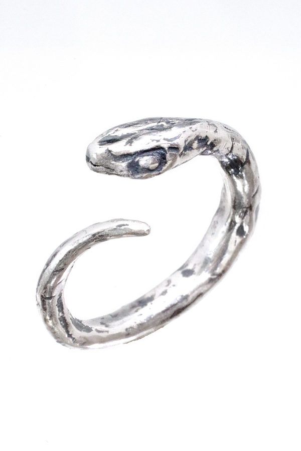 Ancient Silver Snake Ring