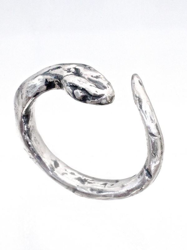 Ancient Silver Snake Ring