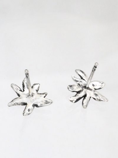 Wildflower Silver Stud Earrings