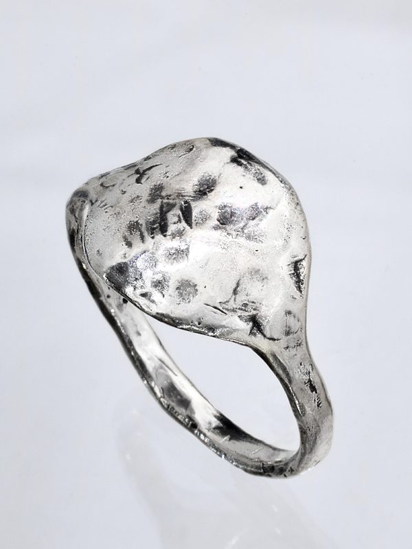 Ancient Silver Oval Ring