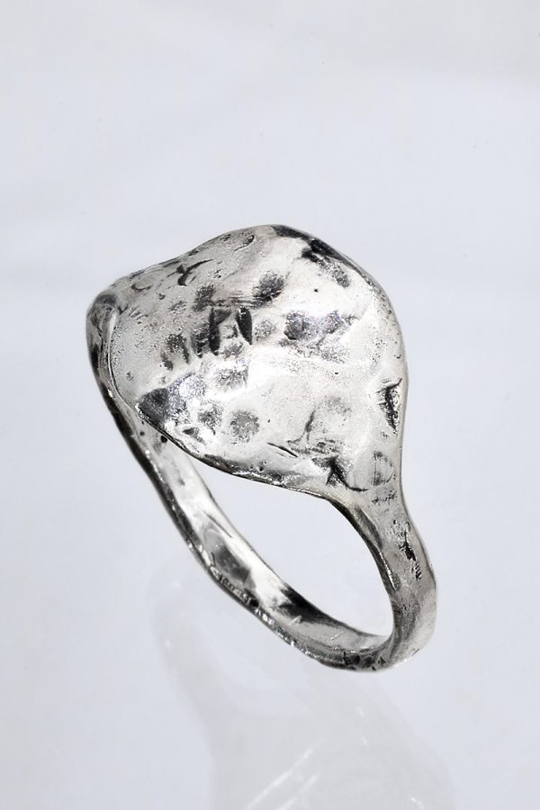 Ancient Silver Oval Ring