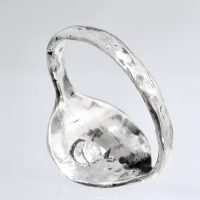 Ancient Silver Oval Ring