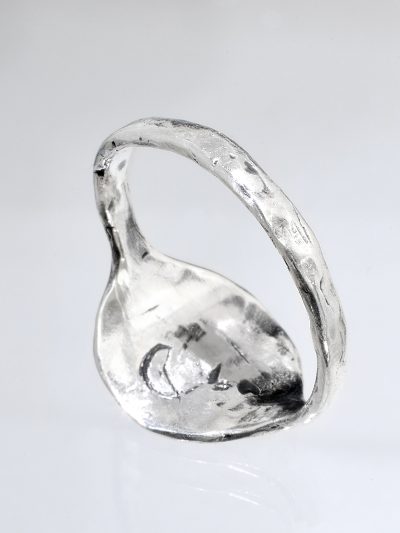 Ancient Silver Oval Ring