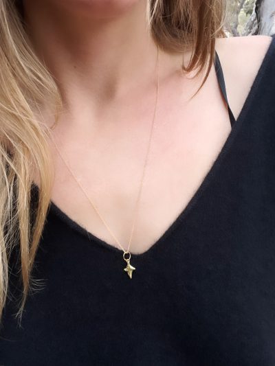 Gold Little Star Necklace