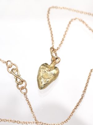 Gold Ancient Hearts Necklace