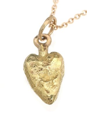 Gold Ancient Hearts Necklace