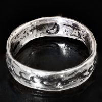 Men's Silver Waves Ring