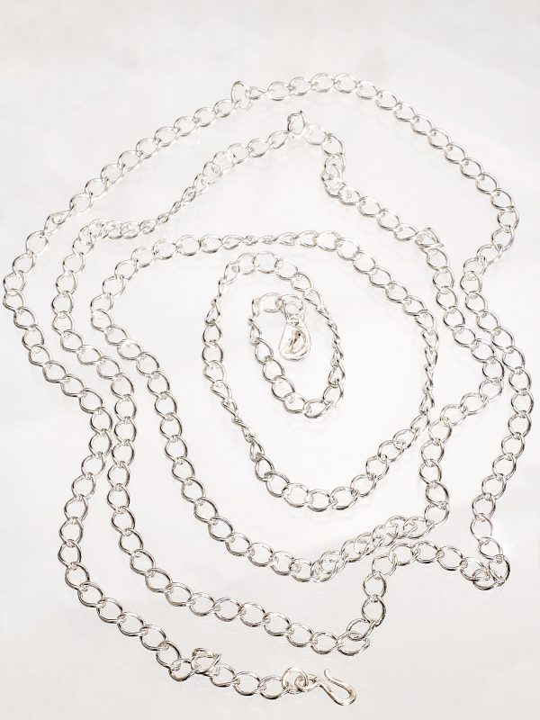 Silver Moon Belly Chain