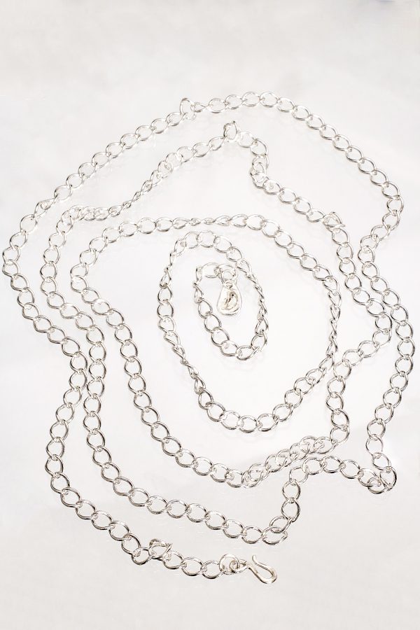 Silver Moon Belly Chain