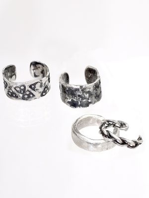 Ancient Silver Cuff Earring