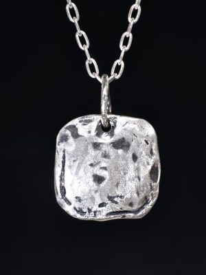 Salem Silver Shield Necklace