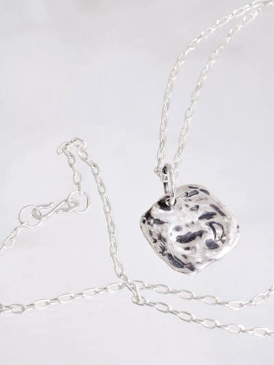 Salem Silver Shield Necklace