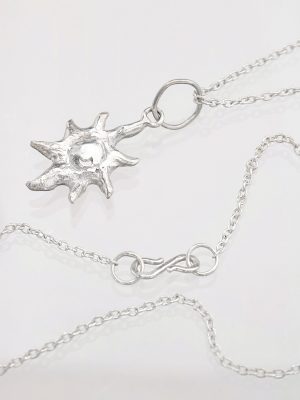 Silver Little Sun Necklace