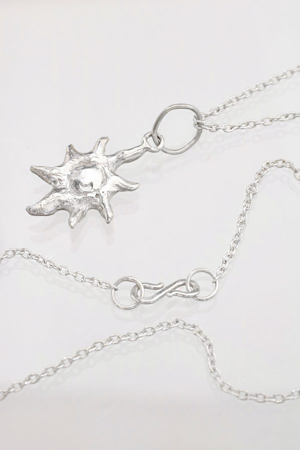 Silver Little Sun Necklace