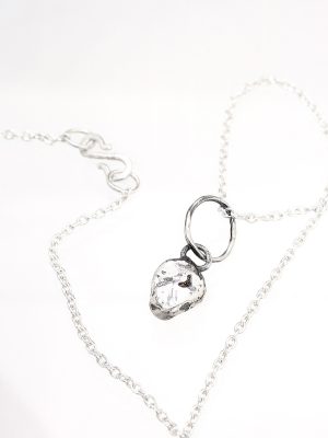 Silver Colonial Skull Necklace