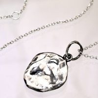 Silver Triskelion Necklace