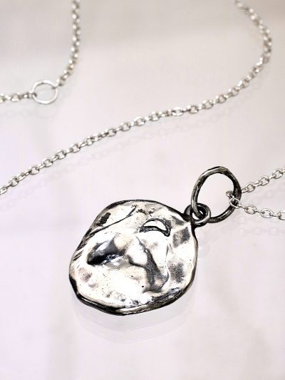 Silver Triskelion Necklace