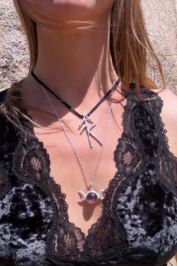 Energy Viking Rune Silver Necklace