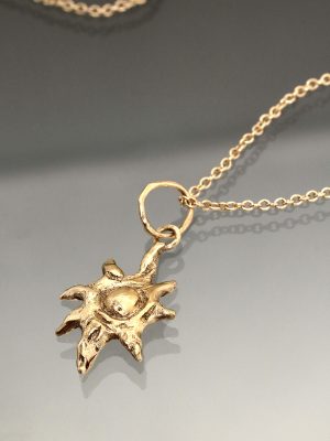 Gold Little Sun Necklace