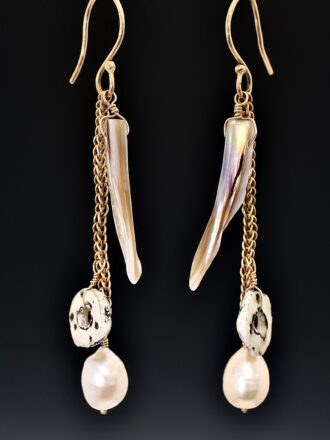 Gold Beach Ritual Earrings