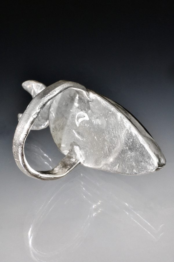 Moon Beams Silver Labradorite Ring