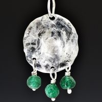 Silver Elf Aventurine Necklace