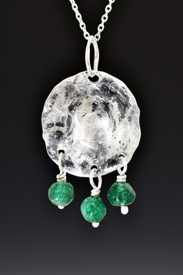 Silver Elf Aventurine Necklace