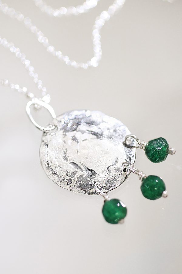 Silver Elf Aventurine Necklace