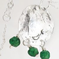 Silver Elf Aventurine Necklace