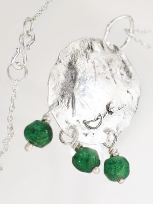 Silver Elf Aventurine Necklace