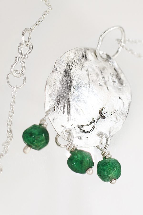 Silver Elf Aventurine Necklace