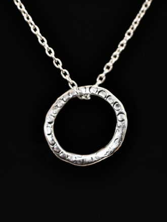 Silver Caim Protection Necklace