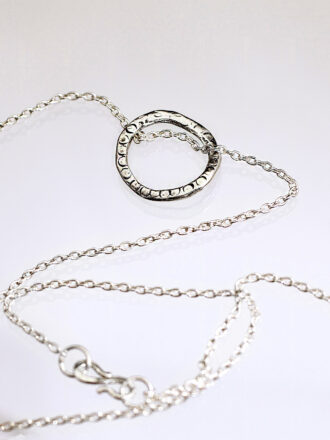 Silver Caim Protection Necklace