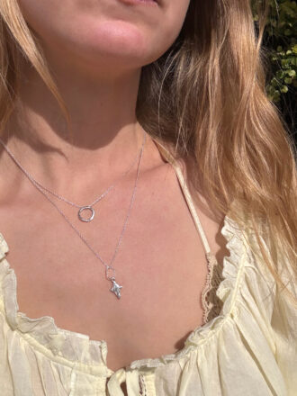 Silver Little Star Necklace