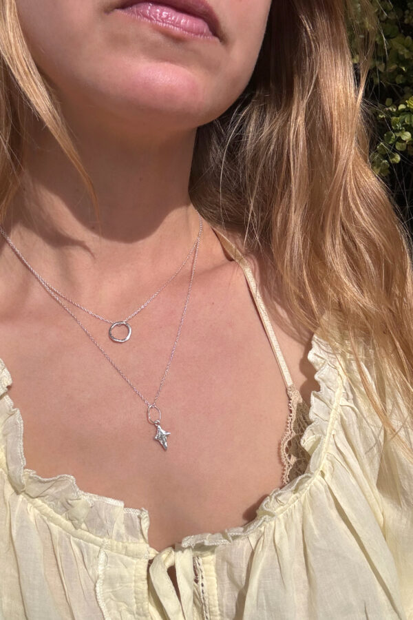 Silver Little Star Necklace