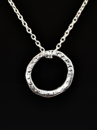 Silver Caim Protection Necklace