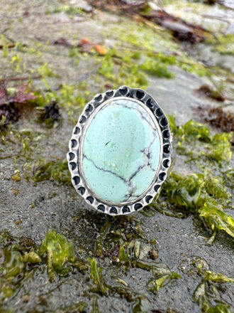 Turquoise Desert Dreams Silver Ring